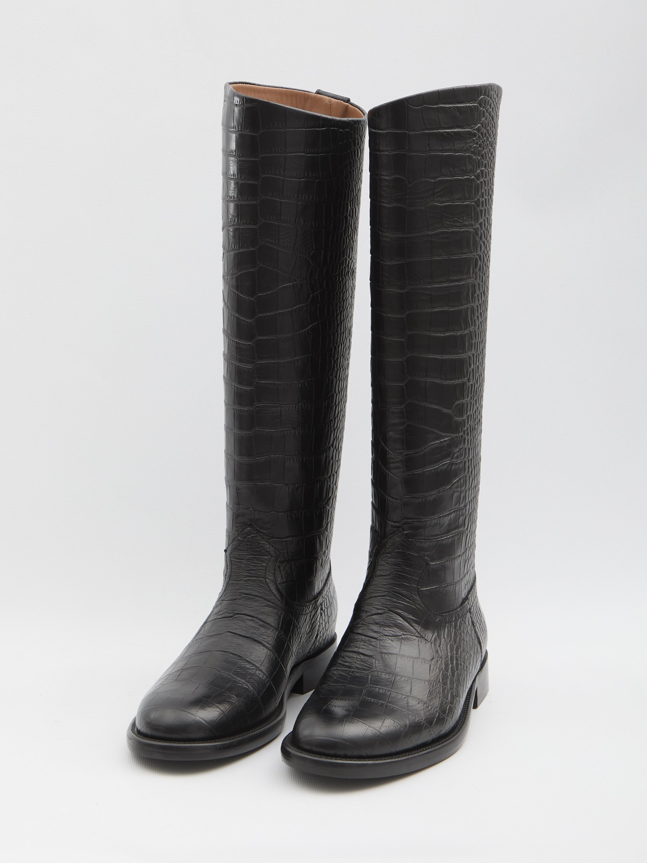 PARIS TEXAS Knee-High Tube Boots