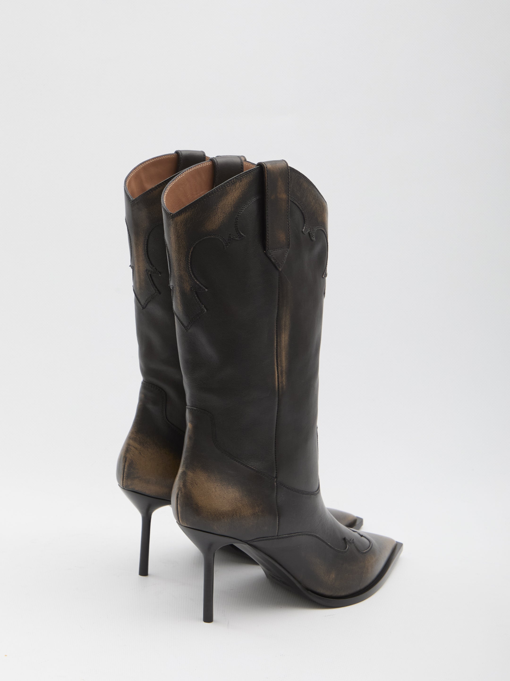 PARIS TEXAS Lidia Western Boots - 7 cm Heel