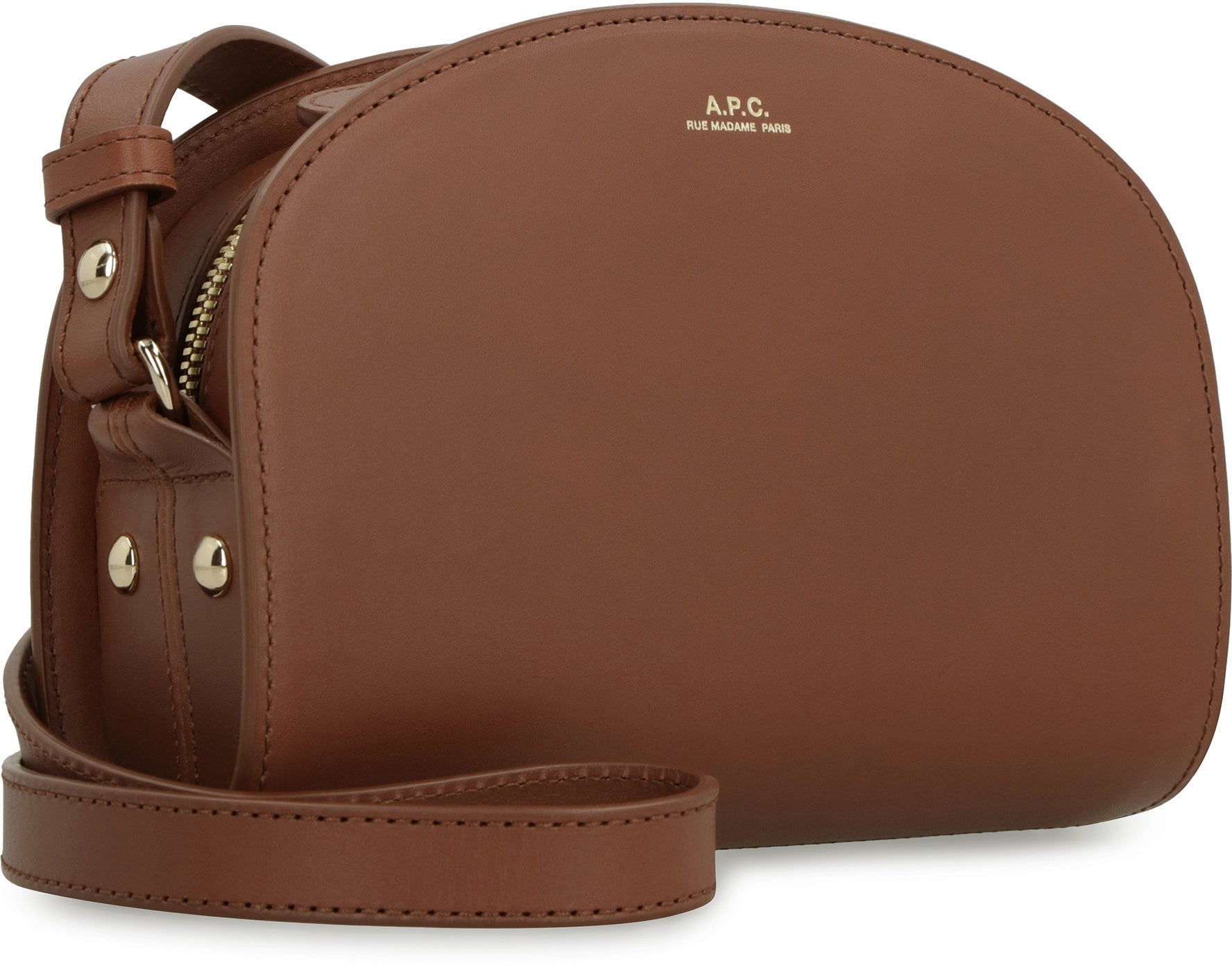 A.P.C. Mini Leather Crossbody Handbag