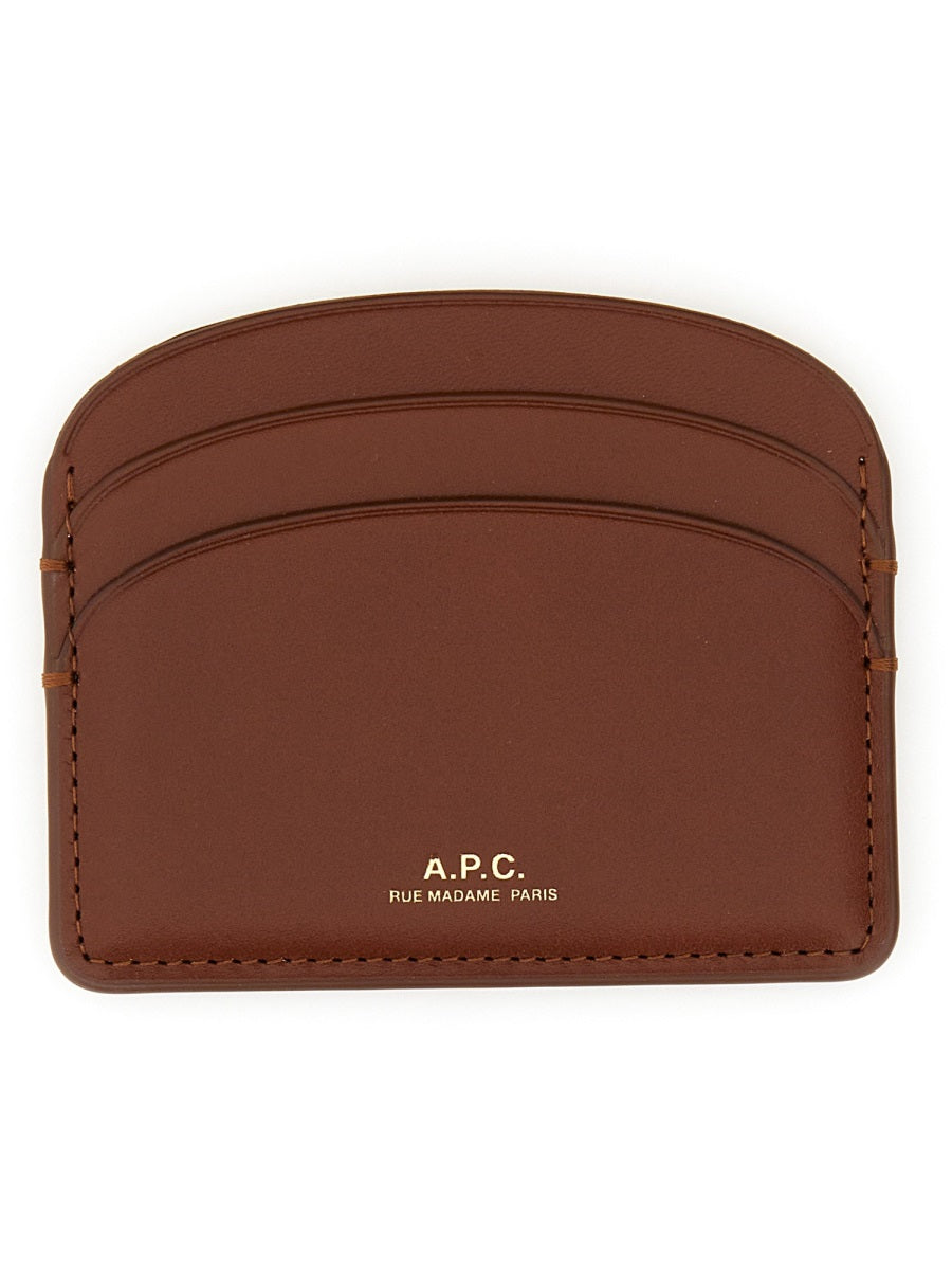A.P.C. Mini Leather Card Holder