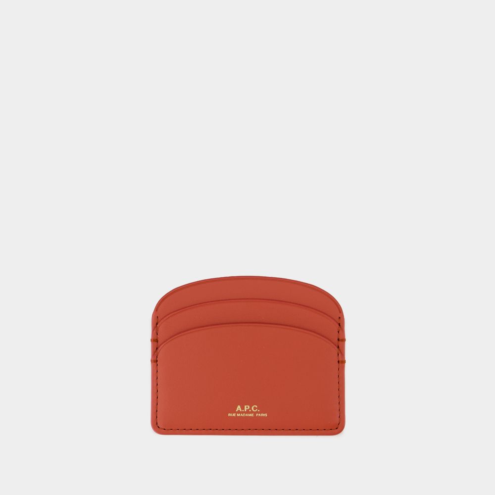 A.P.C. Mini Demi Lune Card Holder
