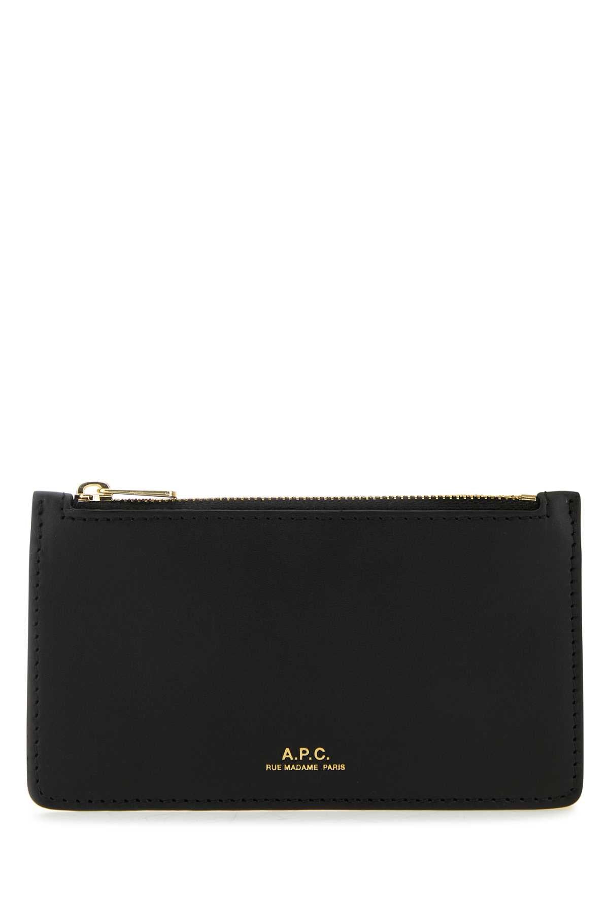 A.P.C. Mini Leather Card Holder