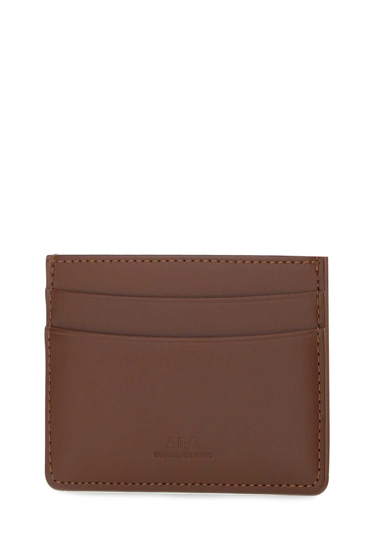 A.P.C. Mini Leather Card Holder