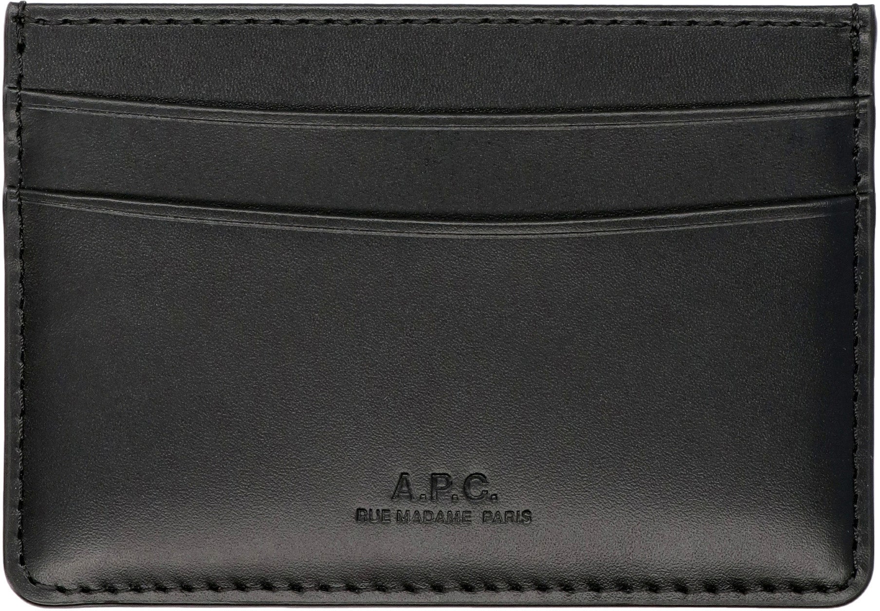 A.P.C. Mini Leather Card Holder