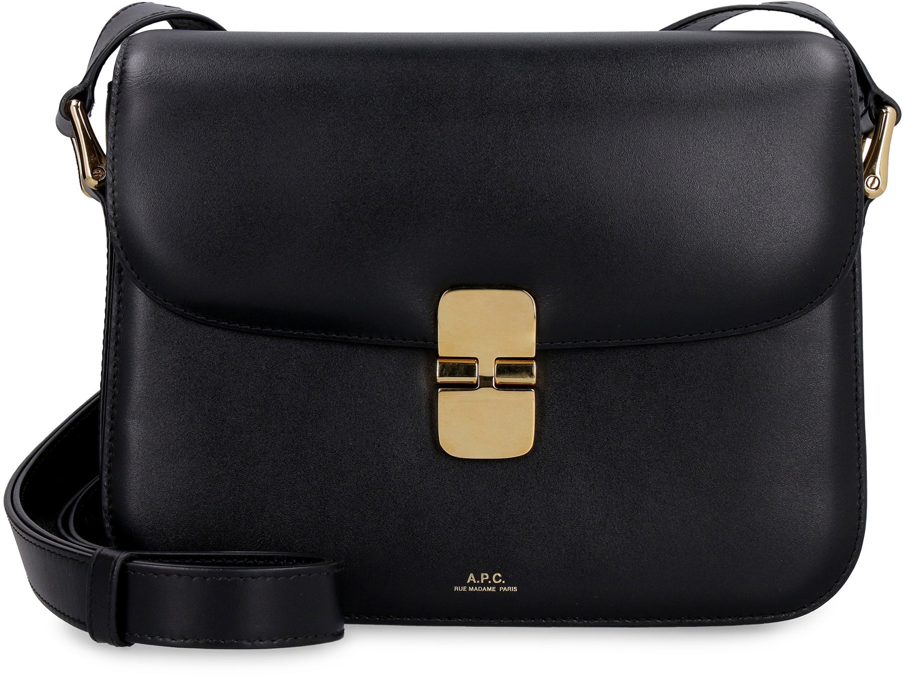A.P.C. Grace Mini Leather Crossbody Handbag