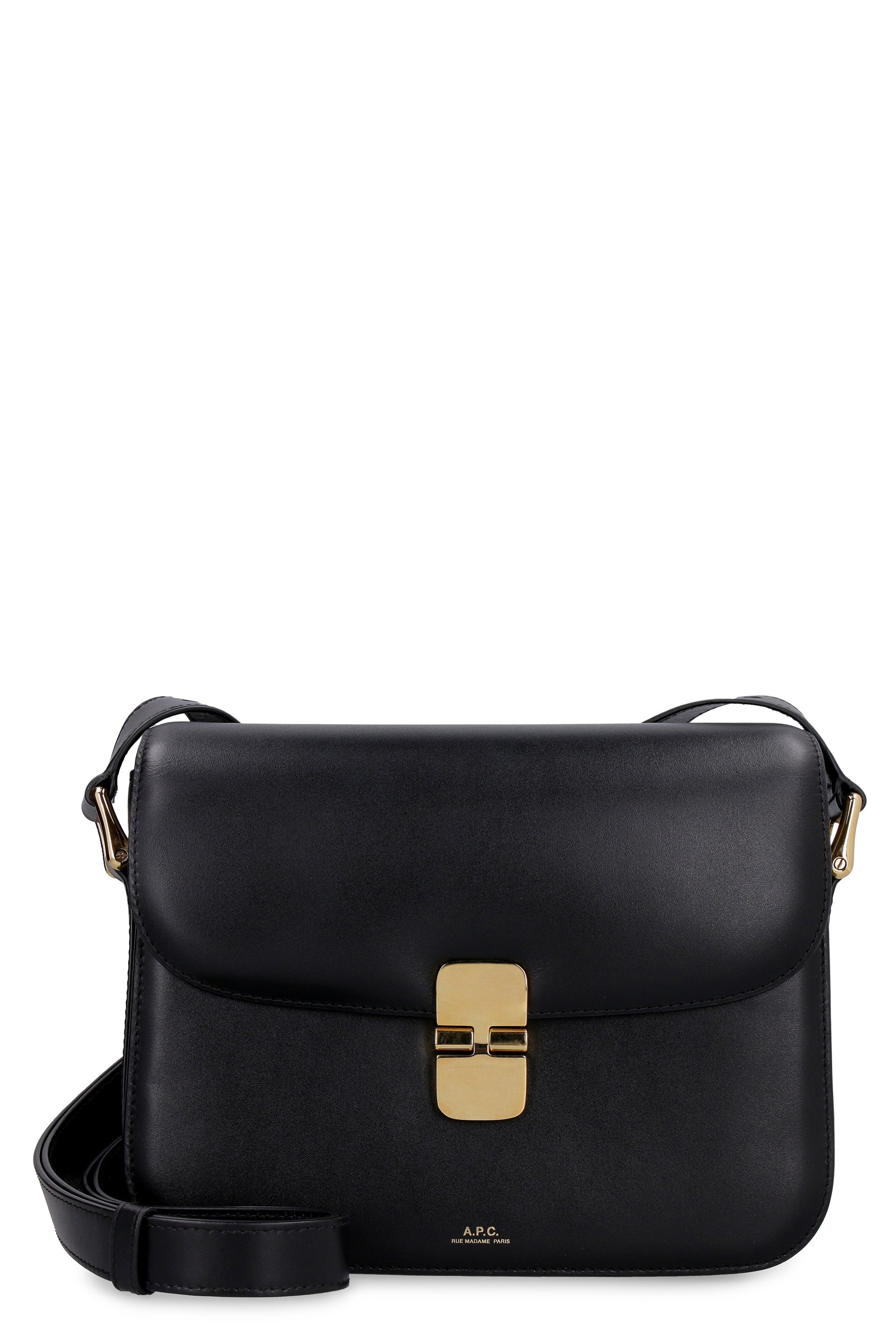 A.P.C. Grace Mini Leather Crossbody Handbag