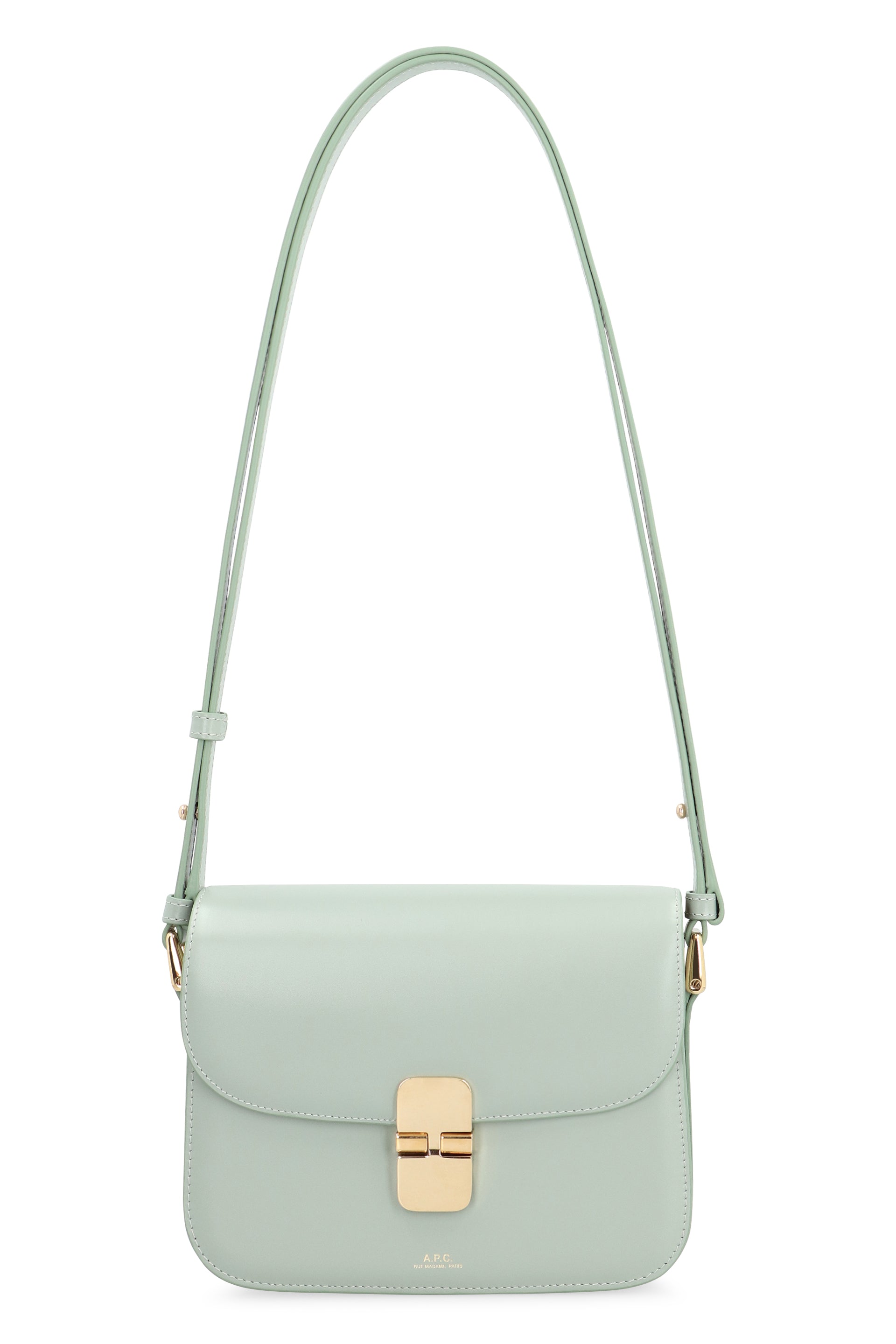 A.P.C. Mini Leather Crossbody Handbag
