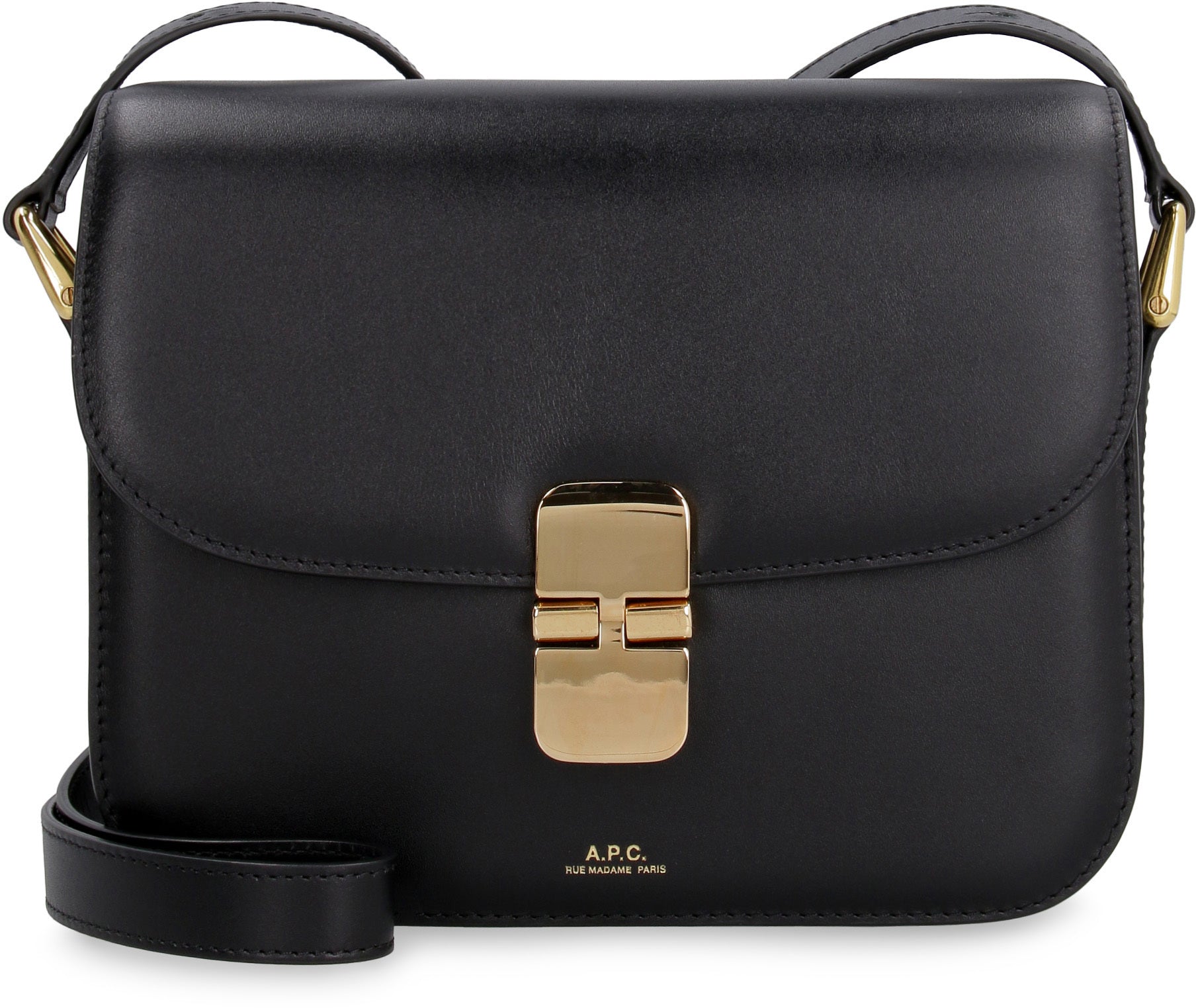 A.P.C. Mini Leather Small Grace Crossbody Handbag