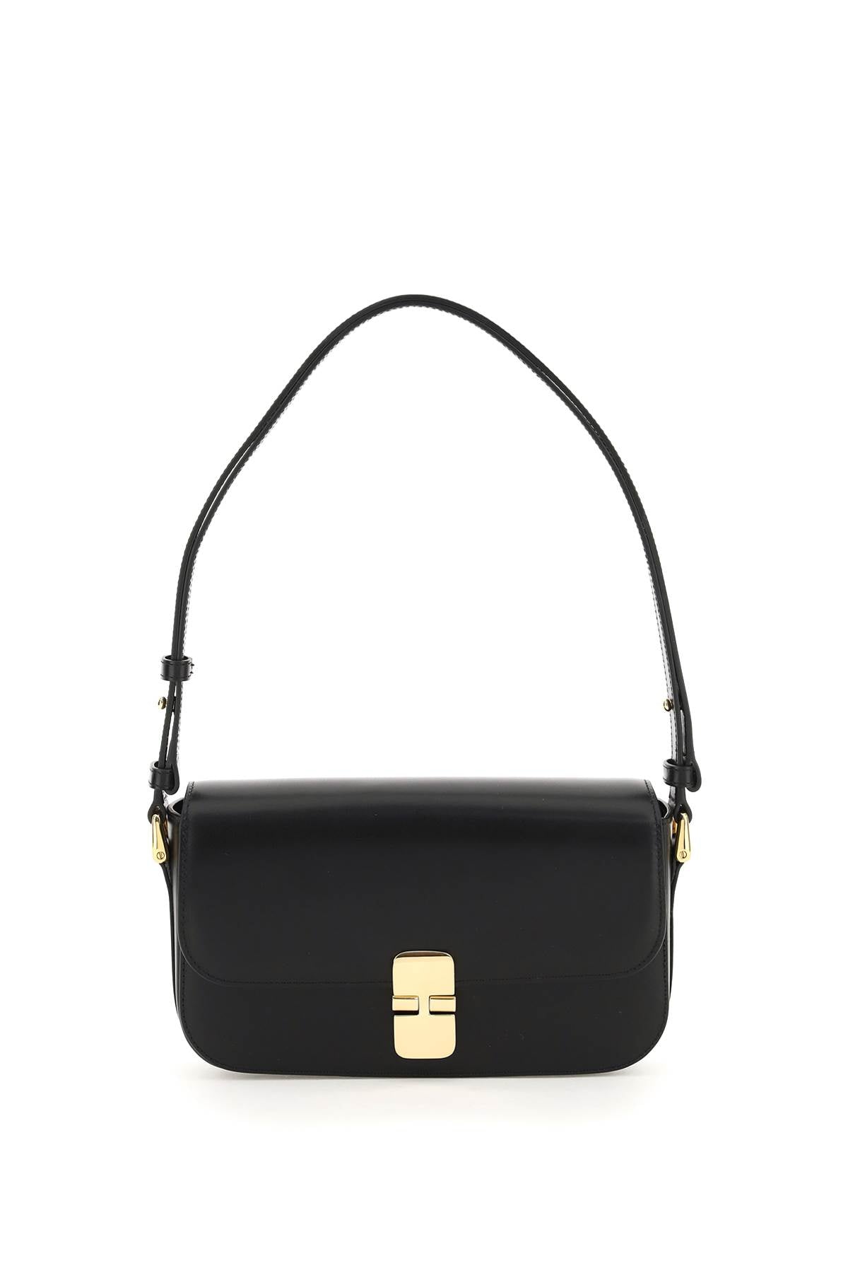 A.P.C. Mini Leather Grace Shoulder Handbag