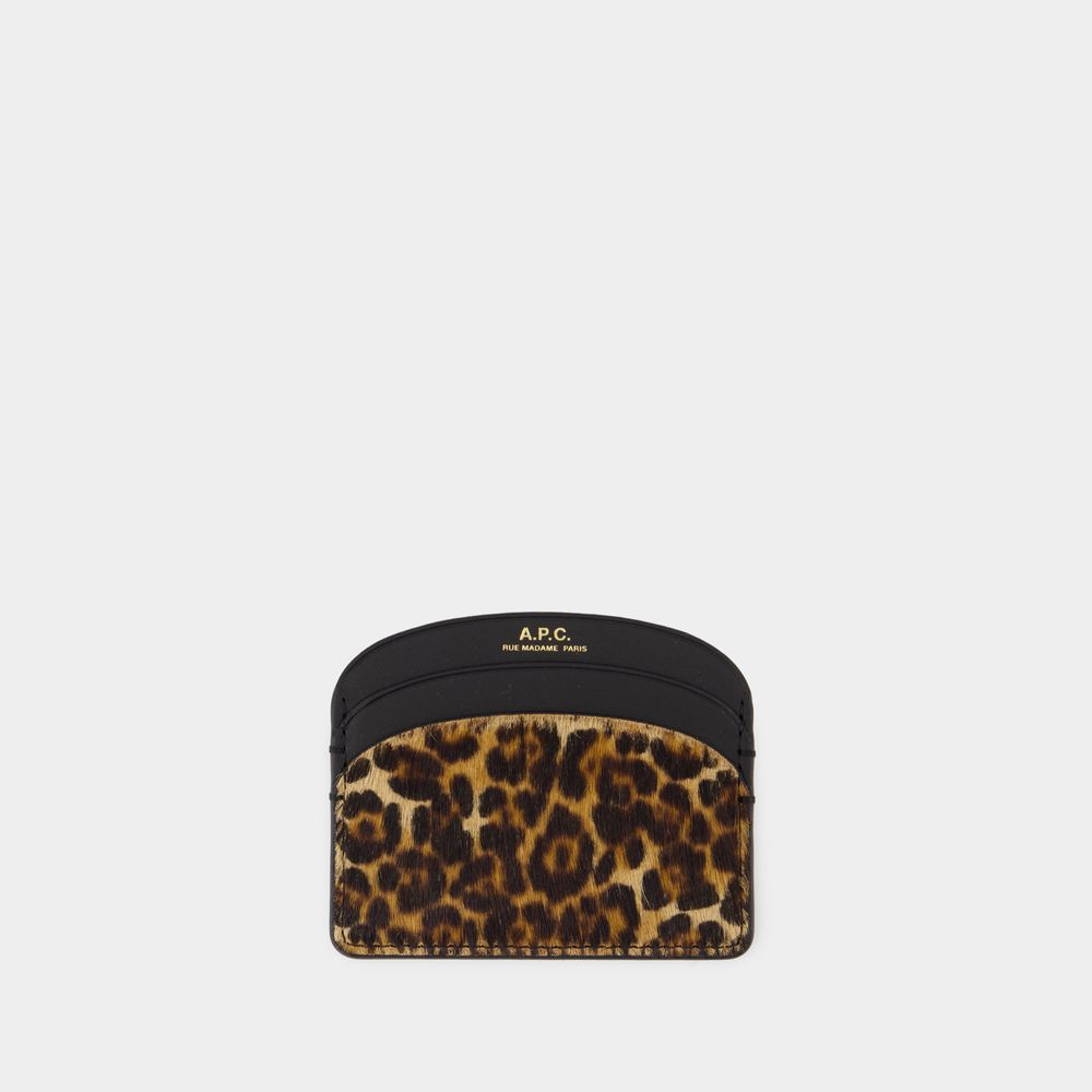 A.P.C. Mini Printed Card Holder