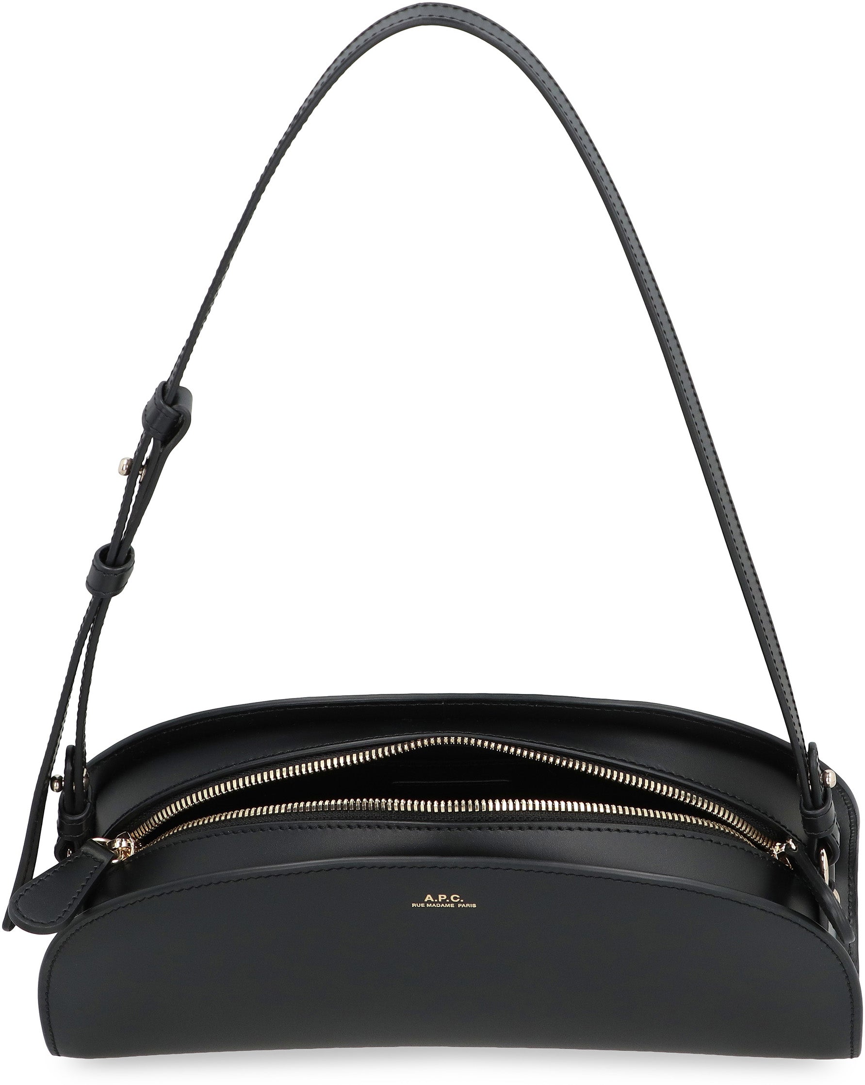 A.P.C. Demilune Mini Shoulder Handbag