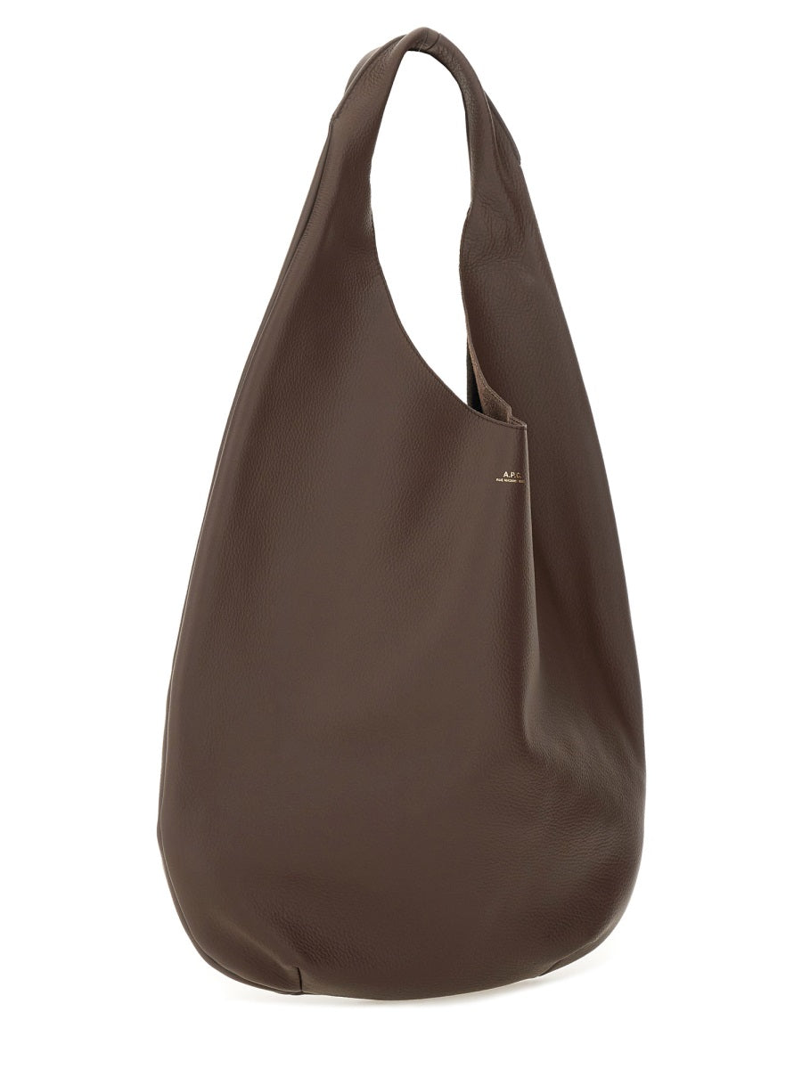 A.P.C. Premium Goat Leather Shoulder Handbag