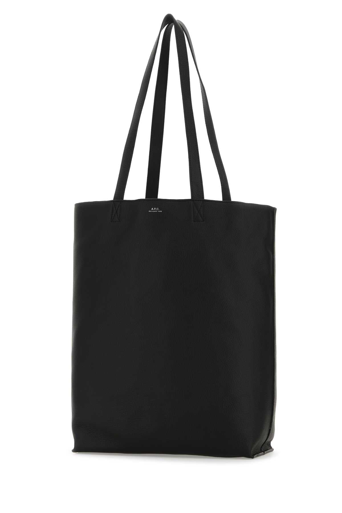 A.P.C. Leather Maiko Shopping Handbag