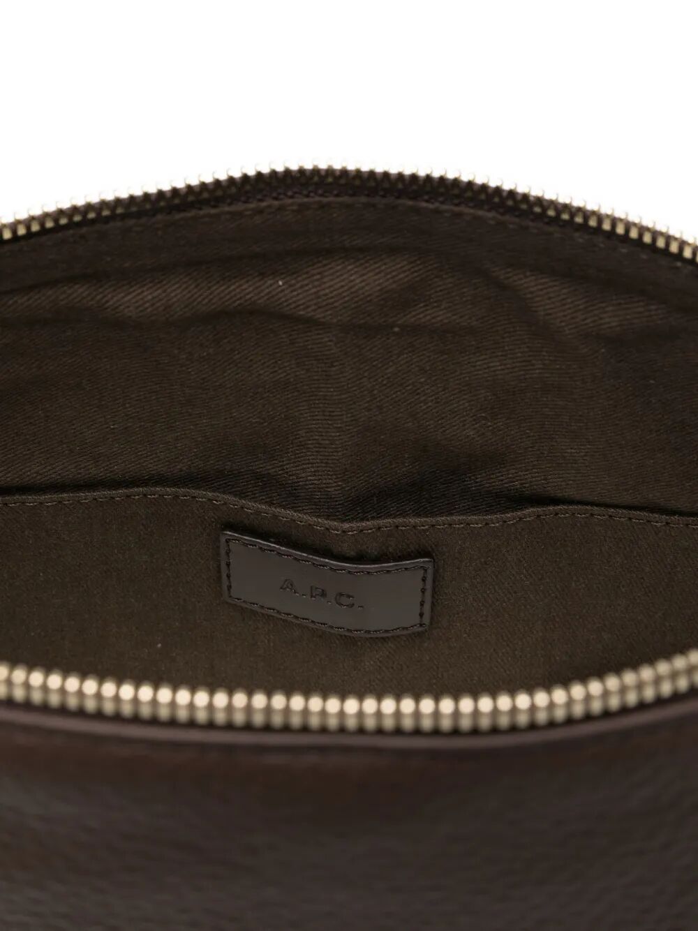 A.P.C. Leather Shoulder Handbag - 28 CM x 32 CM