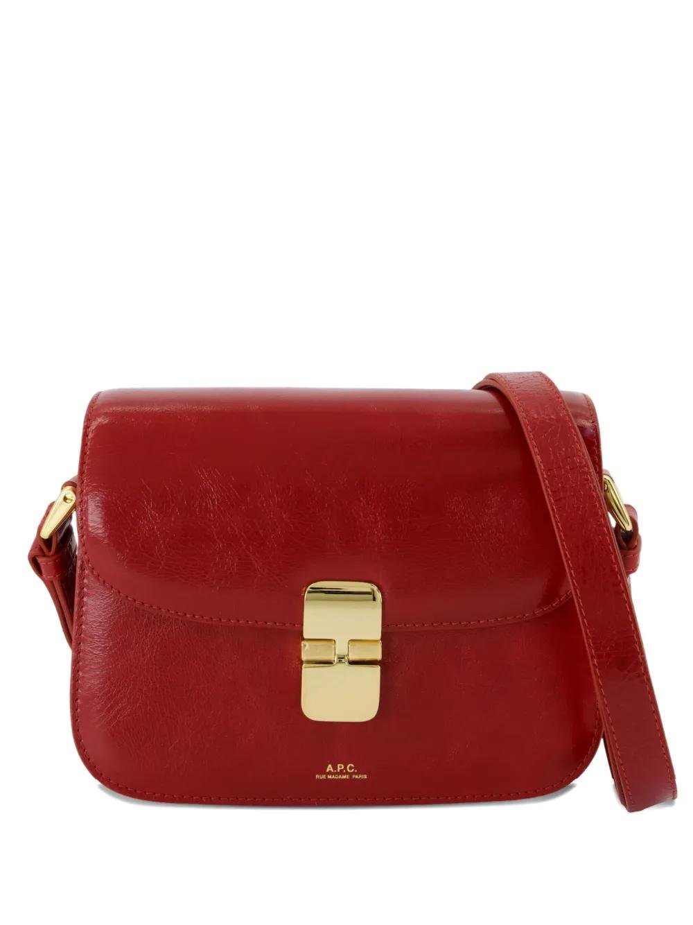 A.P.C. Mini Leather Shoulder Handbag