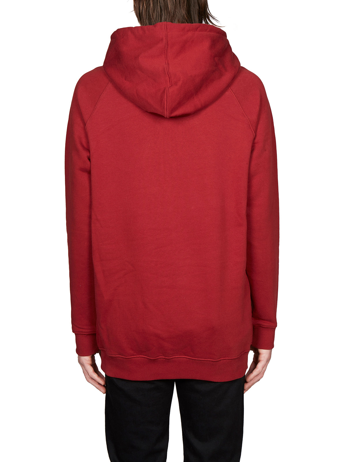 KAPPA KONTROLL Men's Mini Cotton Hoodie with Contrasting Rubber Logo - Size L