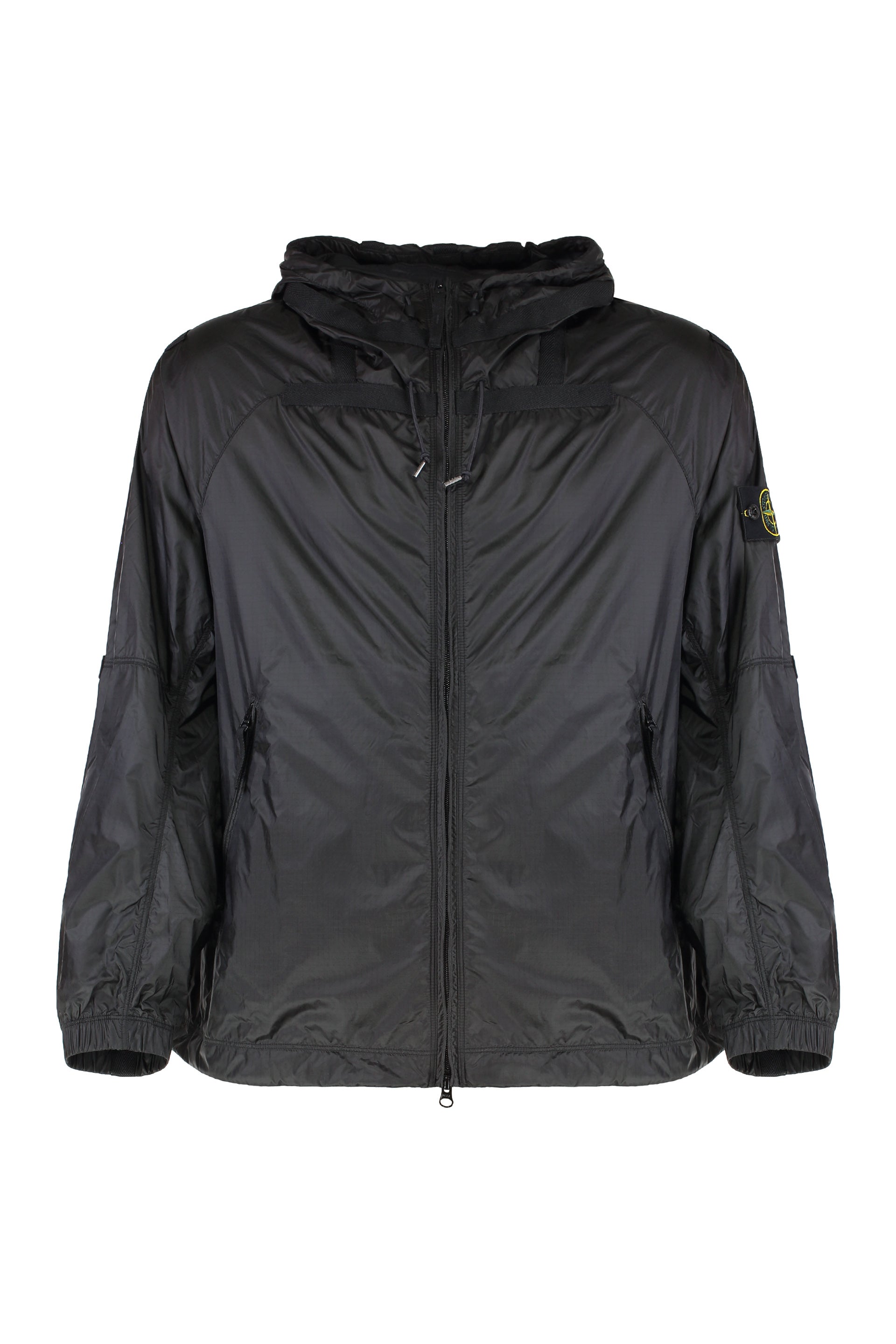 STONE ISLAND Hooded Nylon Jacket
