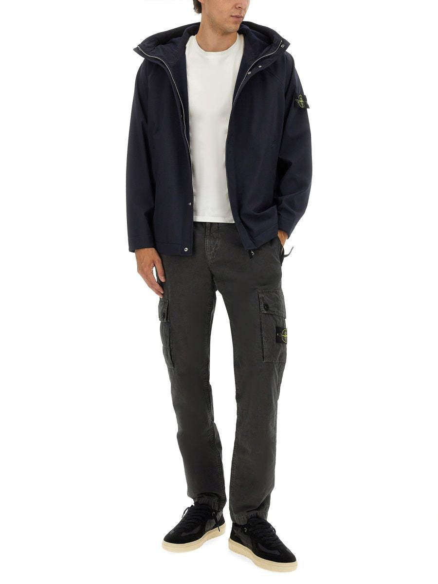 STONE ISLAND Polyester Sports Jacket for Men - FW25 Collection