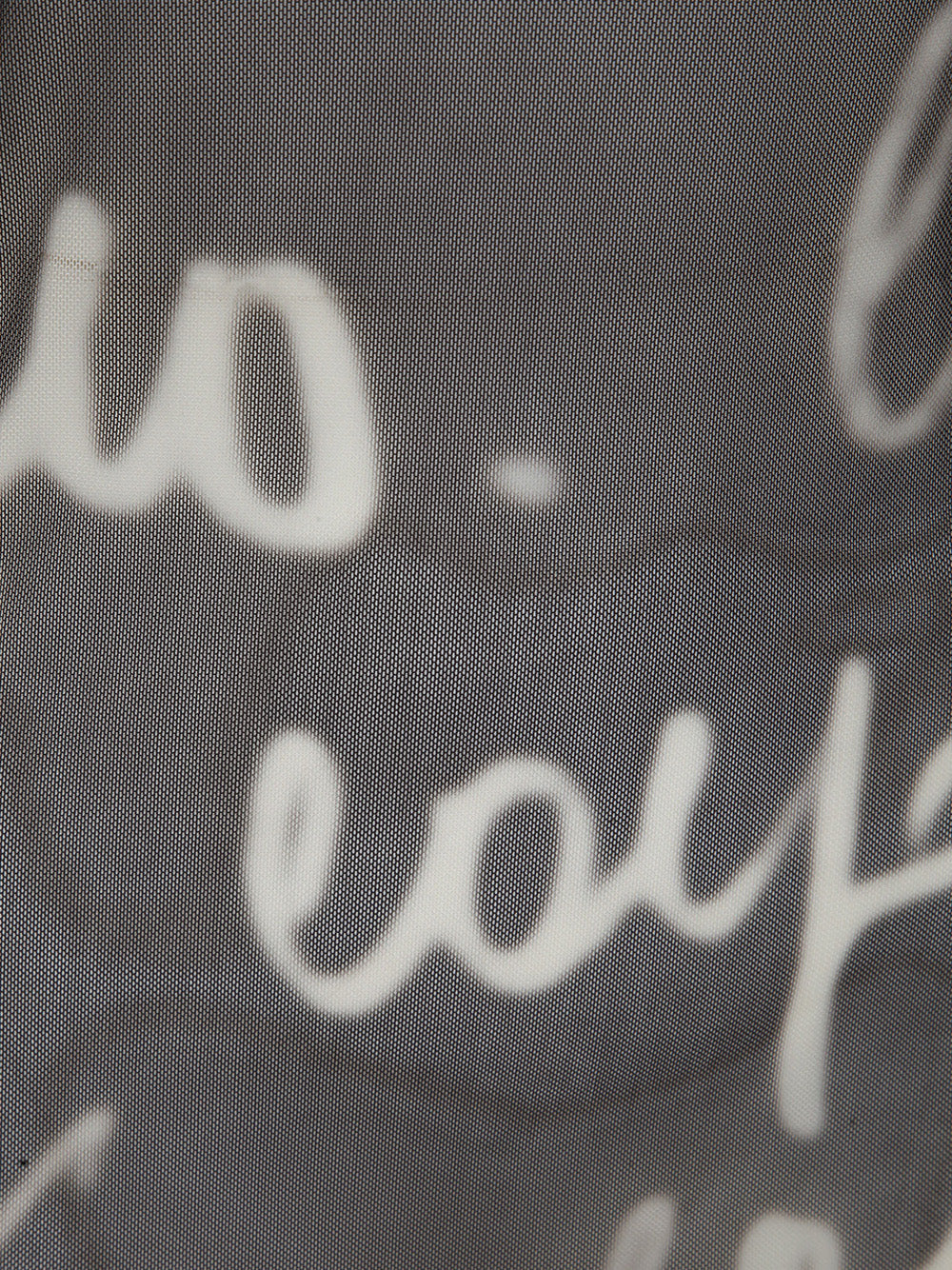 MARIA CALDERARA Printed Tulle Sweater