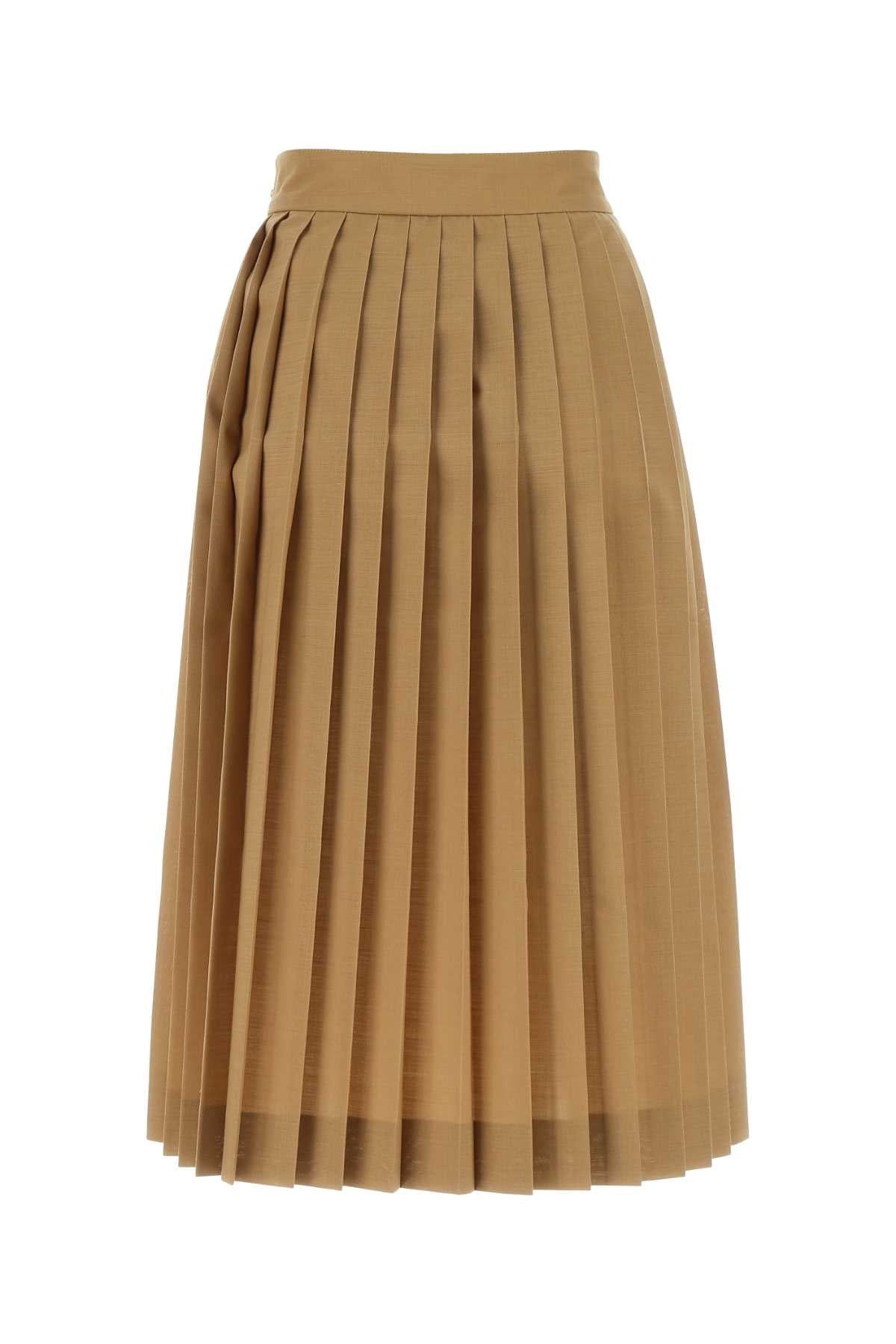 QUIRA Mini Polyester Blend Skirt