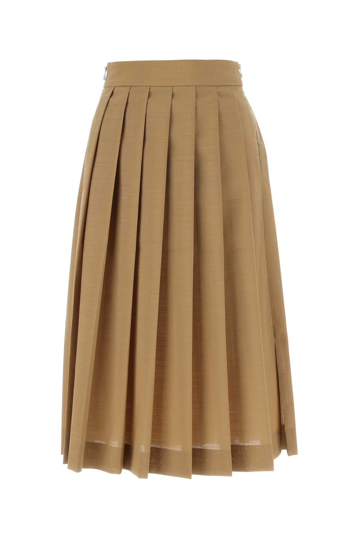 QUIRA Mini Polyester Blend Skirt