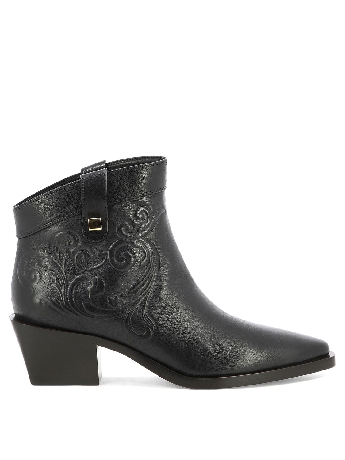 MAISON SKORPIOS Alexandra Cordoba Ankle Boots - 6 cm Heel Height