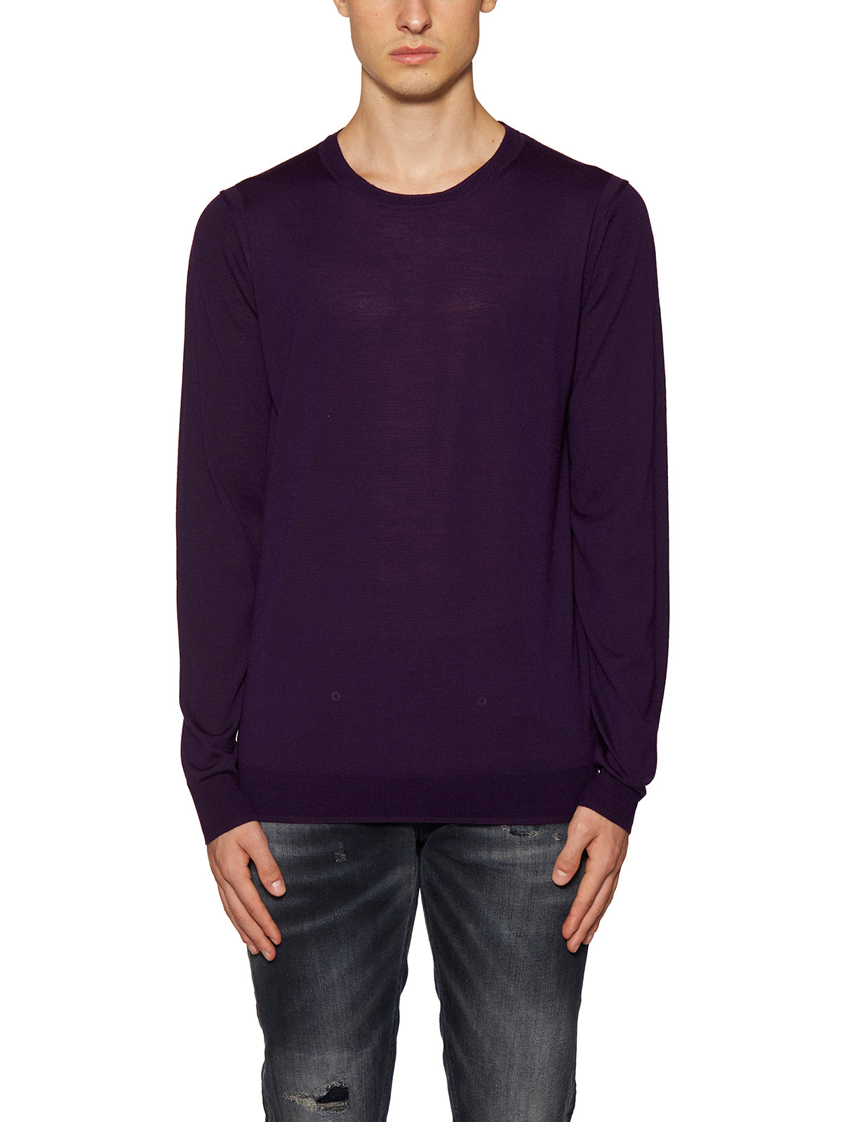 PAOLO PECORA Merino Wool Knit Sweater