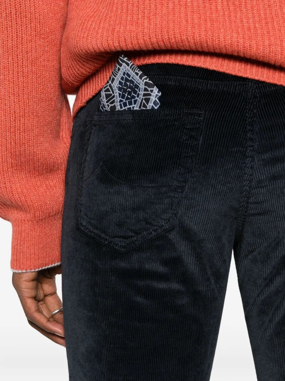 JACOB COHEN Men's Micro Corduroy Mini Jeans