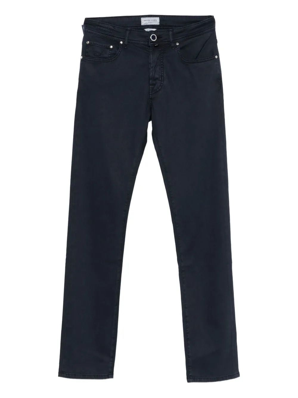 JACOB COHEN Logo Patch Skinny Pants for Men