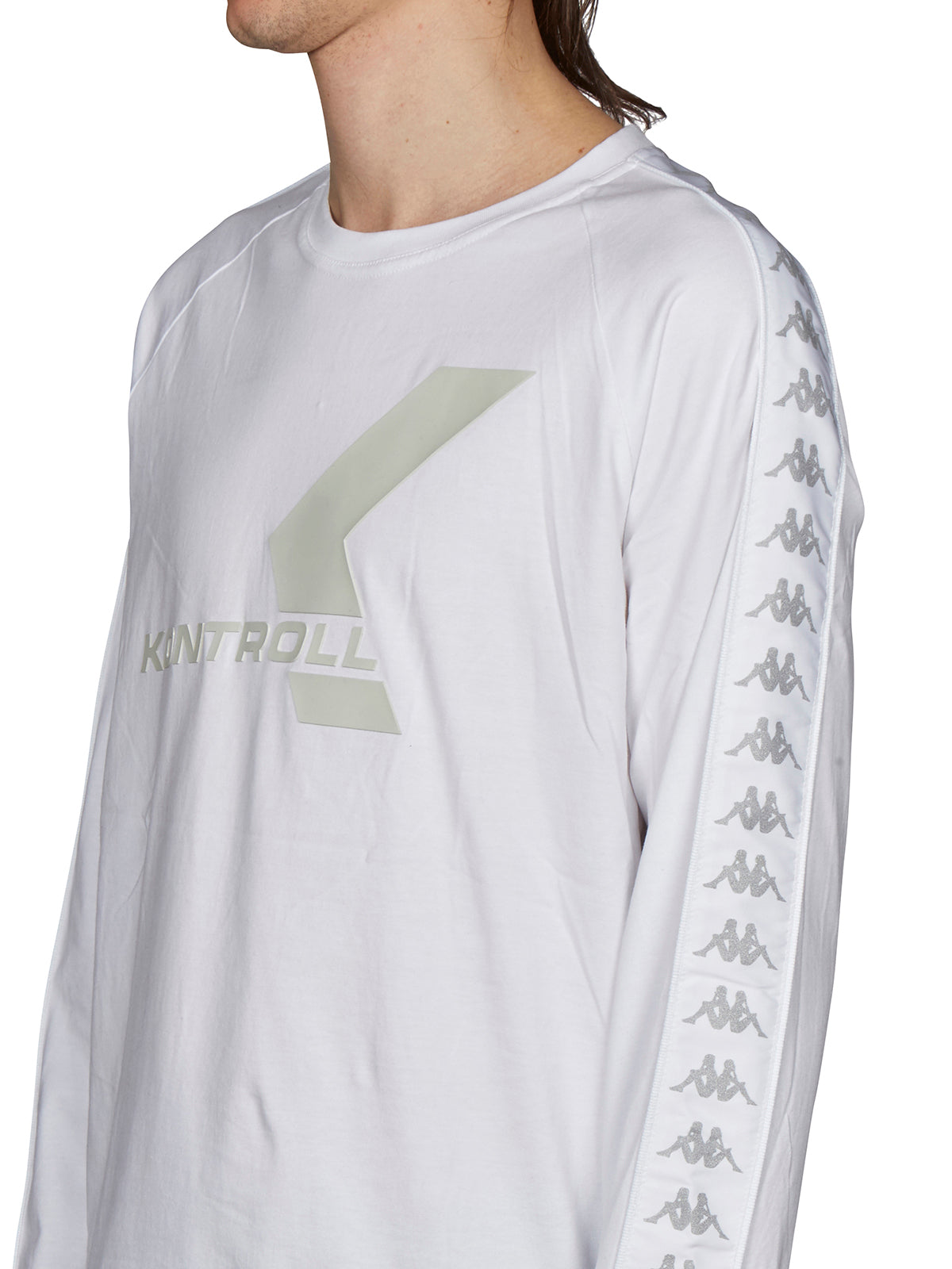 KAPPA KONTROLL Men's Crewneck Logo T-Shirt M/L