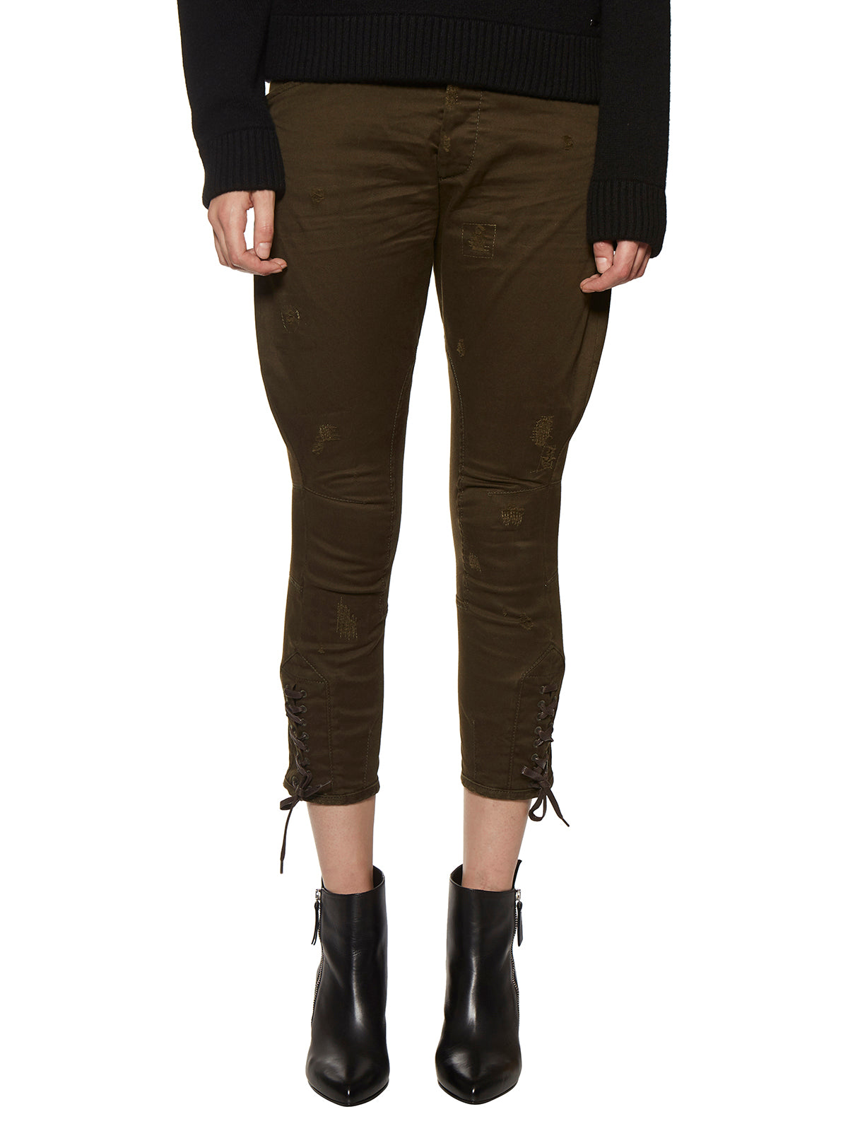 DSQUARED2 Cargo Cotton Trousers for Women - Size 36