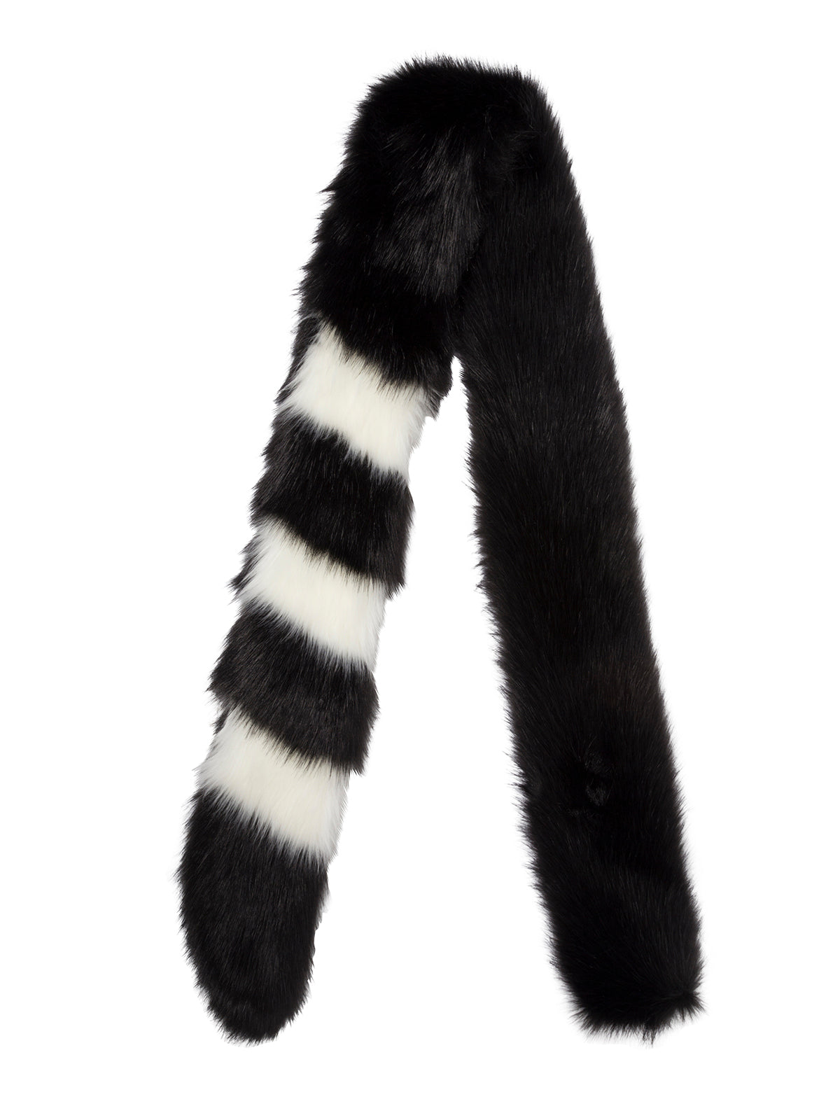 OFF-WHITE Luxurious Faux Fur Scarf