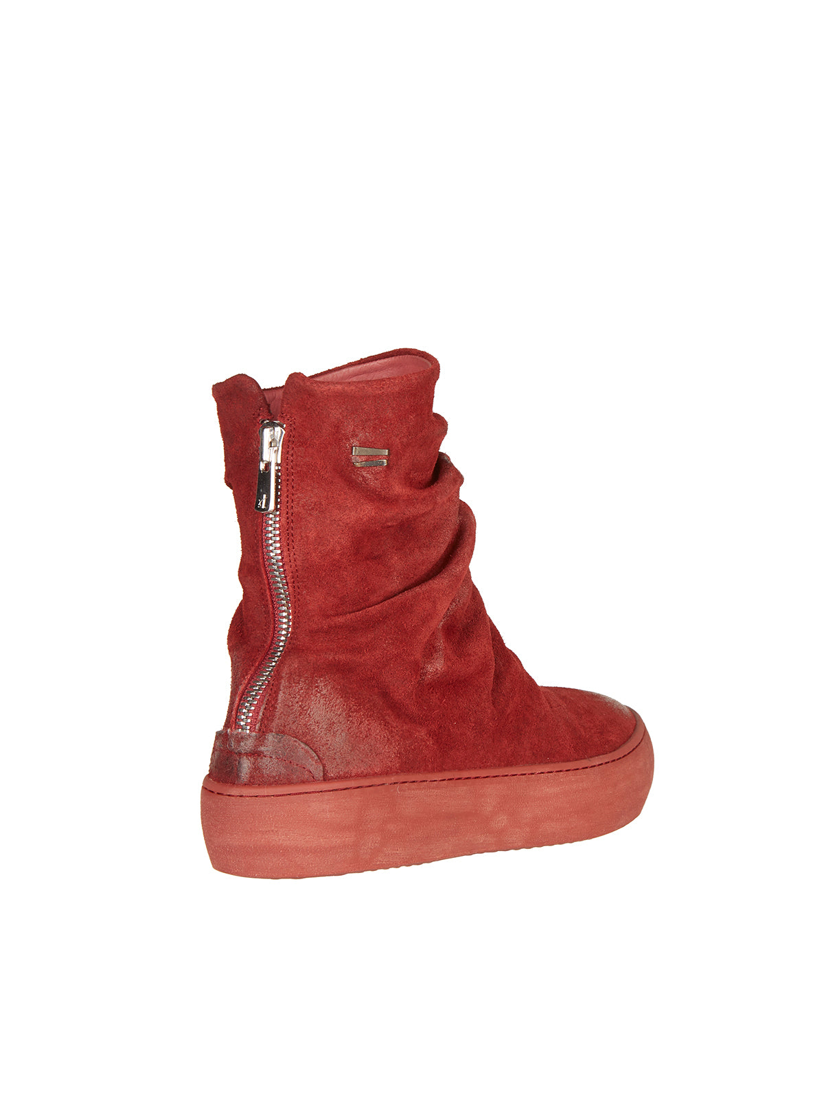 THE LAST CONSPIRACY Last Conspiracy High Leather Slip-On with Zip - Men's