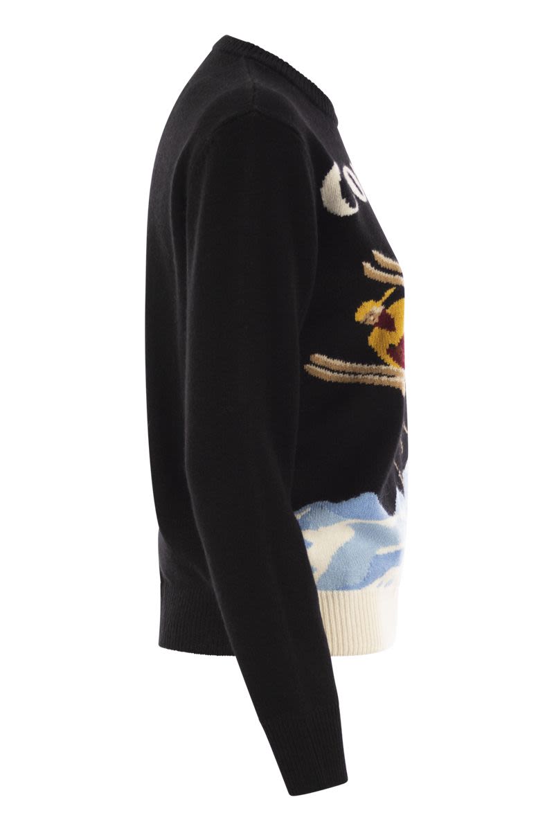 MC2 SAINT BARTH Wool and Cashmere Blend Jumper