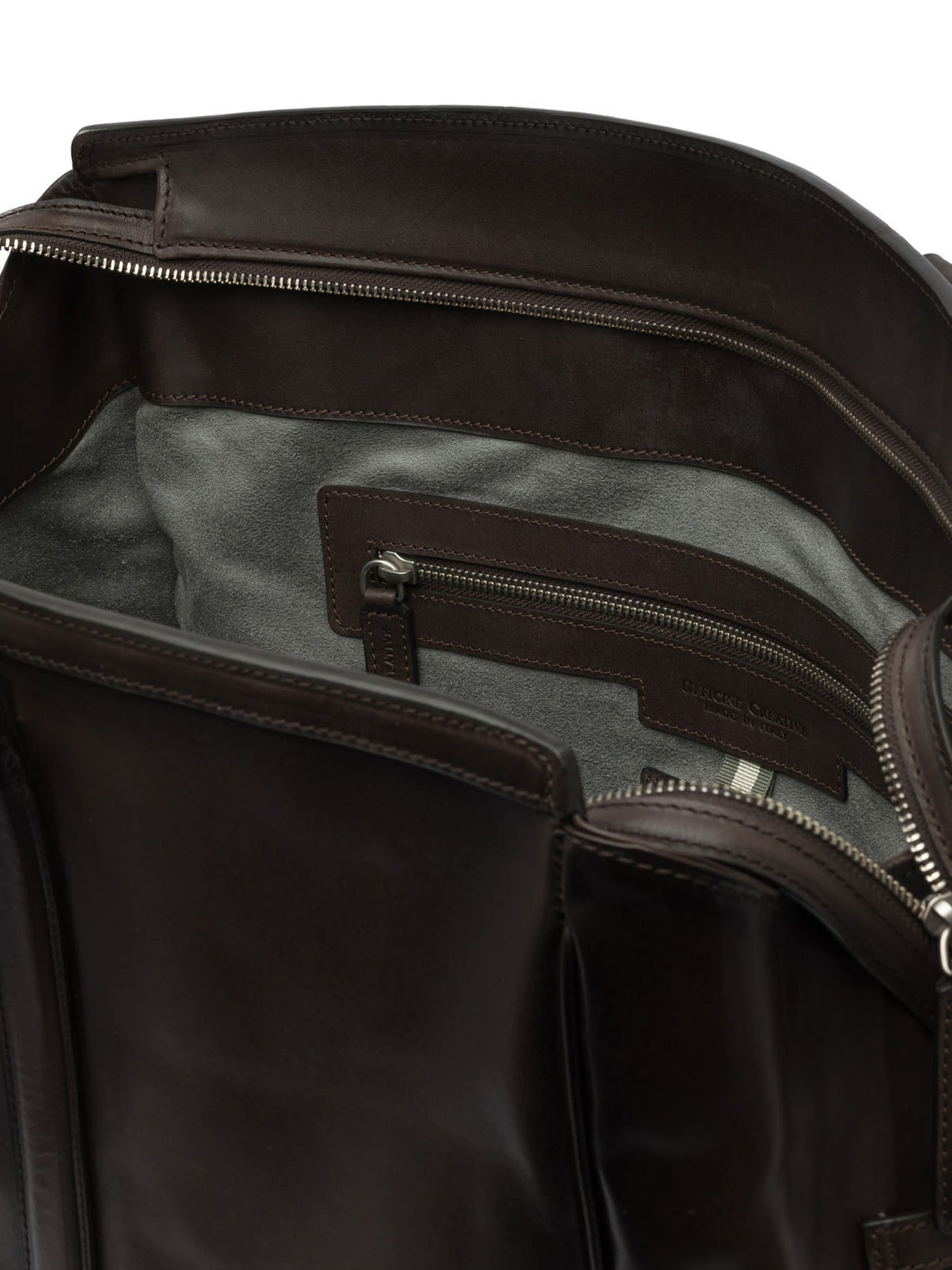 OFFICINE CREATIVE Leather Shoulder Handbag for Men