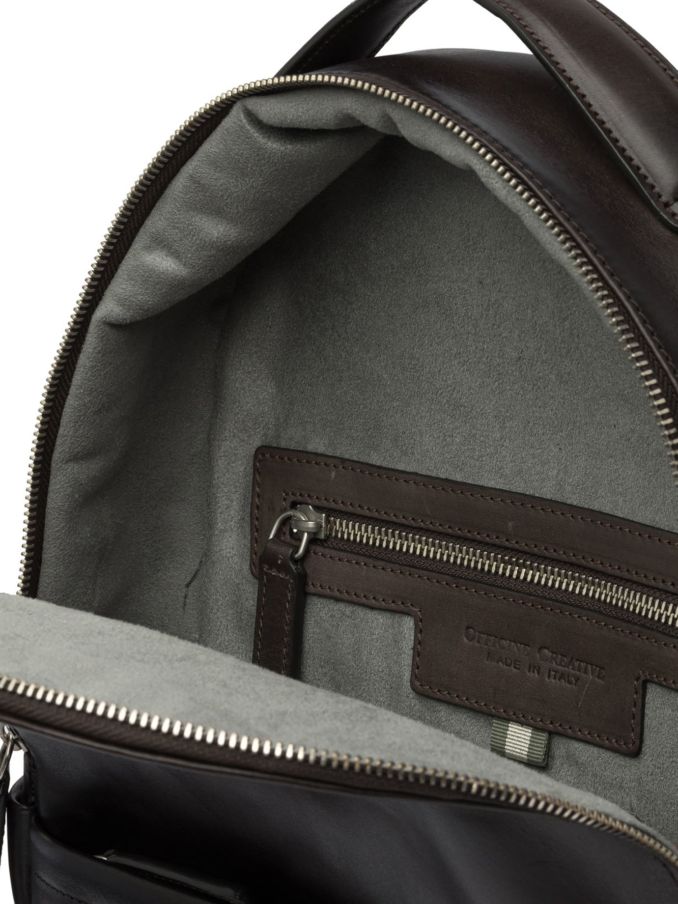 OFFICINE CREATIVE Men's Leather Mini Backpack