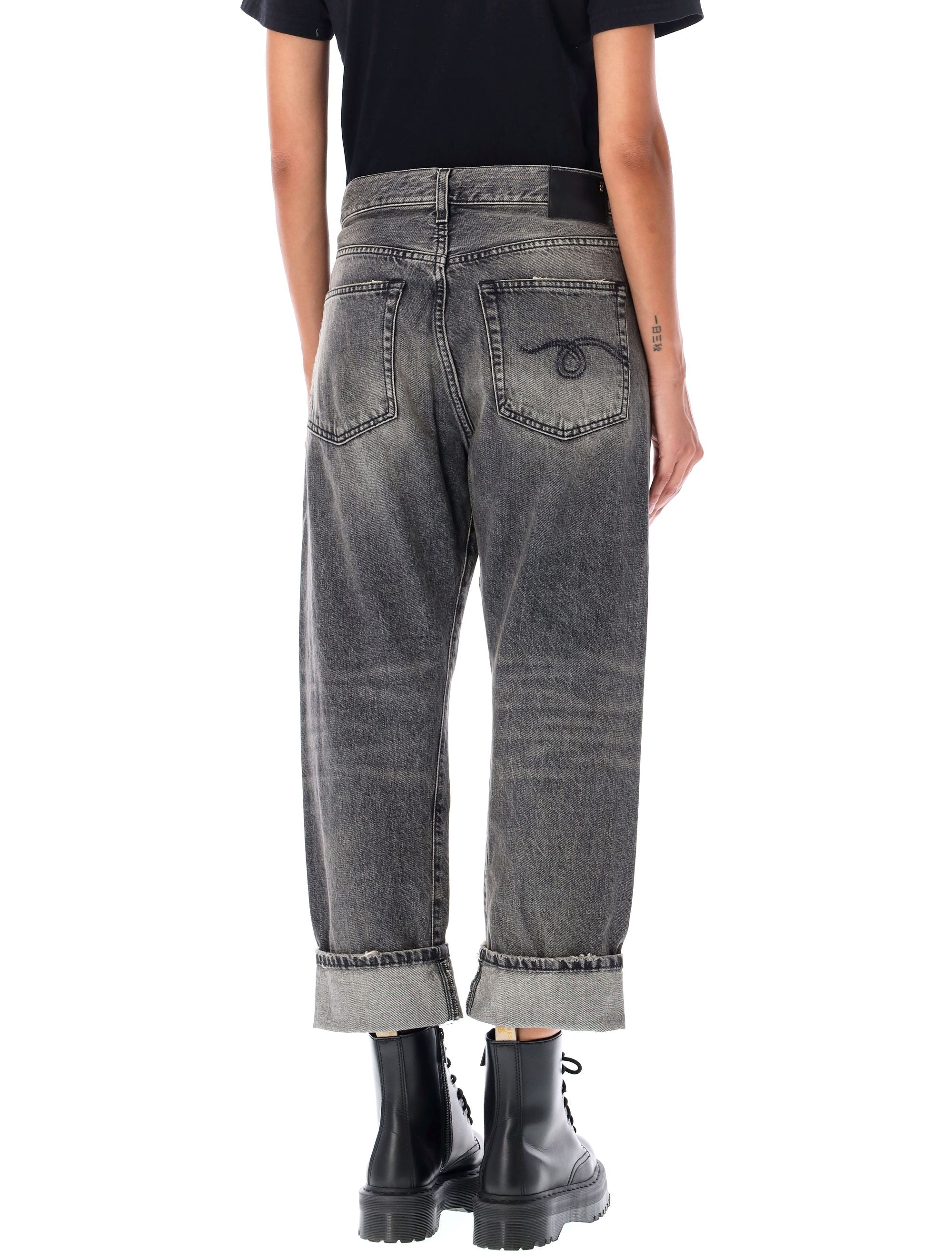 R13 Relaxed Fit CROSS OVER Jeans - Women's Size 26