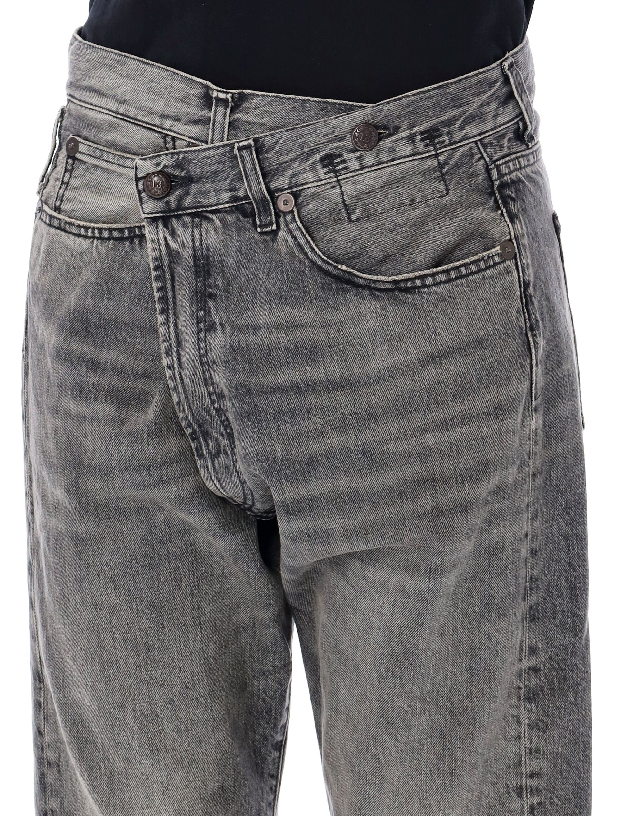 R13 Relaxed Fit CROSS OVER Jeans - Women's Size 26