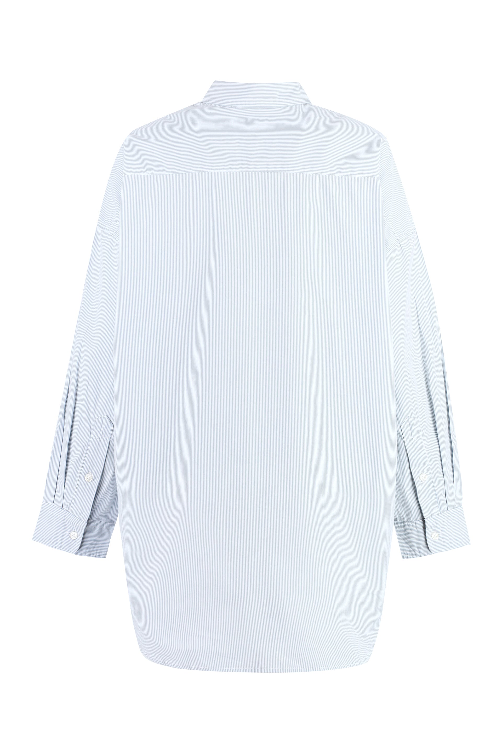 R13 Oversize Striped Mini Shirt