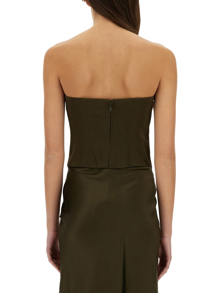 STAUD Silk Blend Mini Top - Size 4