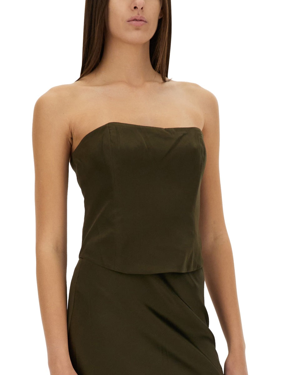 STAUD Silk Blend Mini Top - Size 4