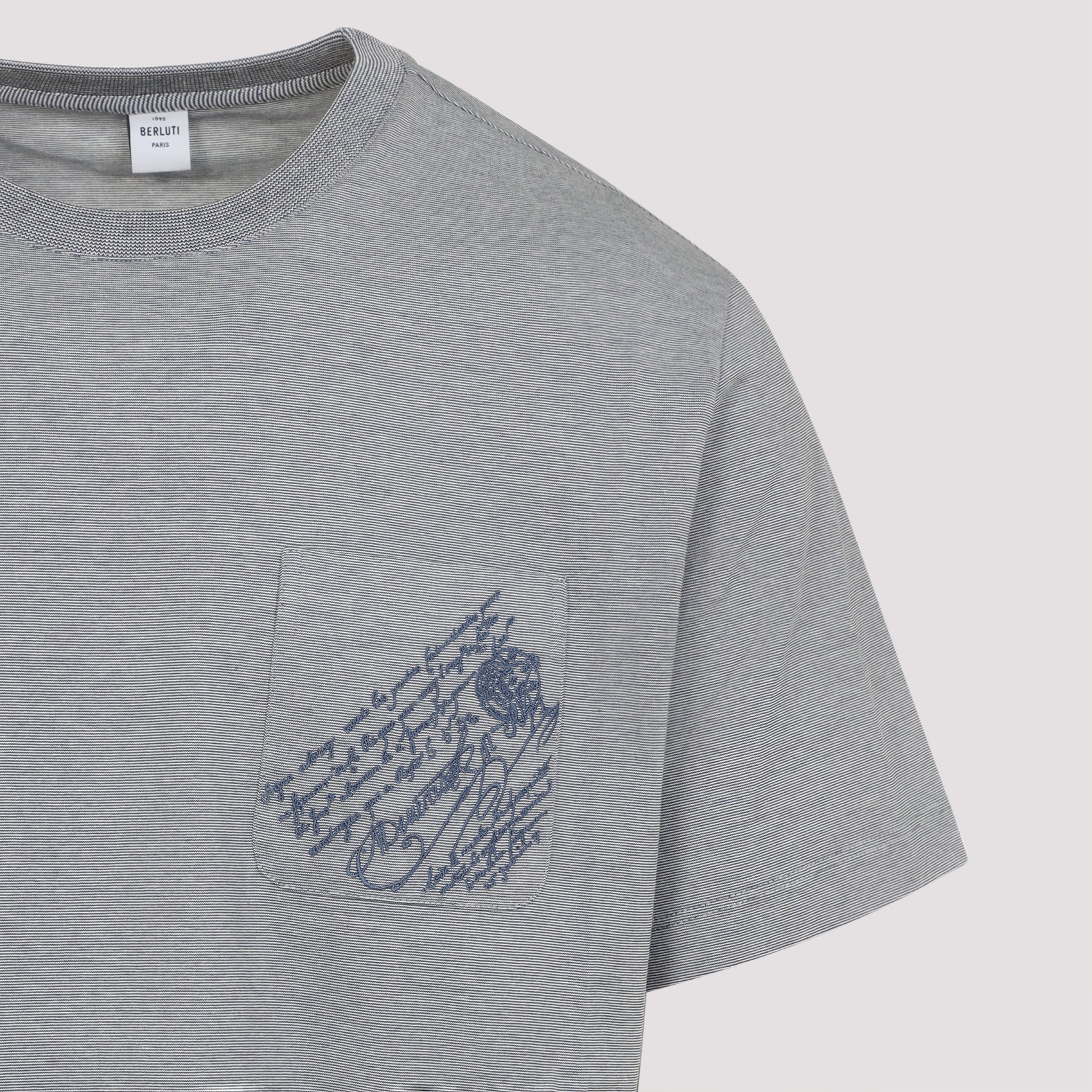 BERLUTI Men's Classic Cotton T-Shirt