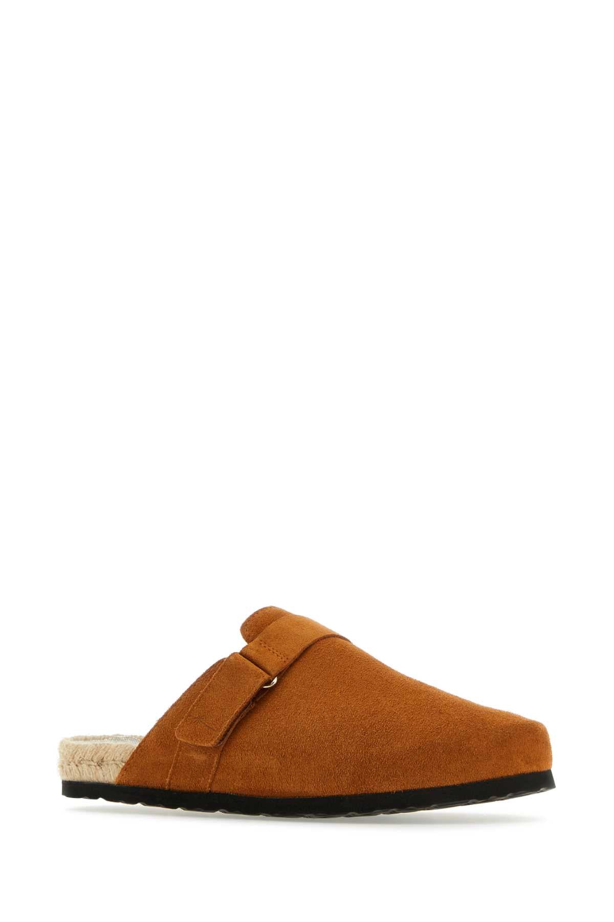 MANEBI Suede Hamptons Slippers for Women