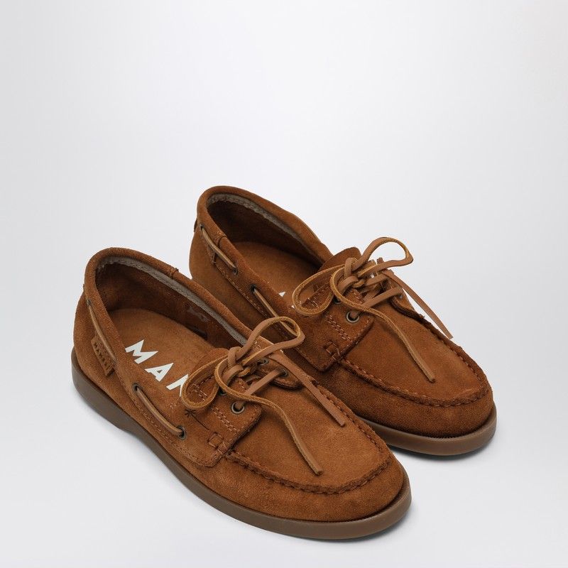 MANEBI Suede Boat Moccasins for Women