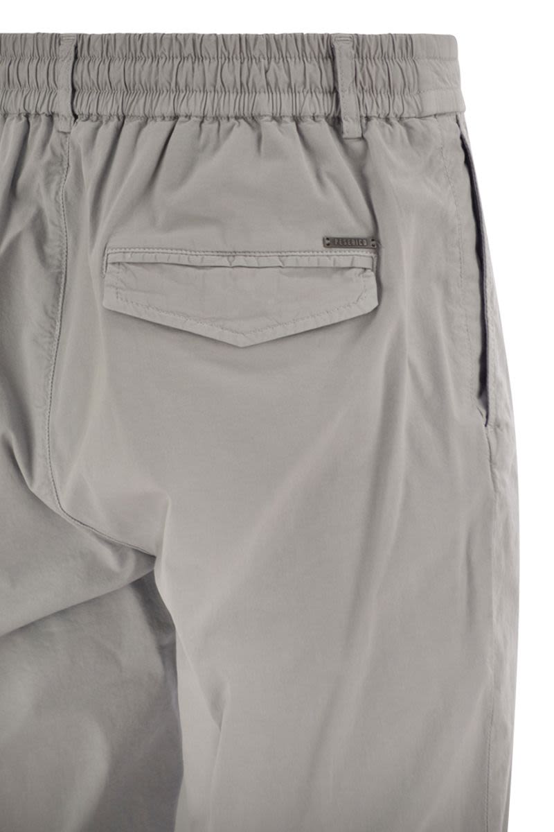 PESERICO Men's Modern Stretch Cotton Jogger Pants