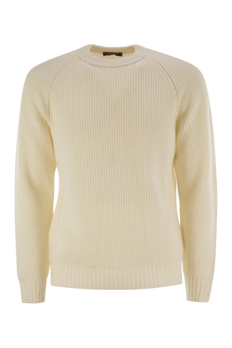 PESERICO Crew-Neck Rib Sweater