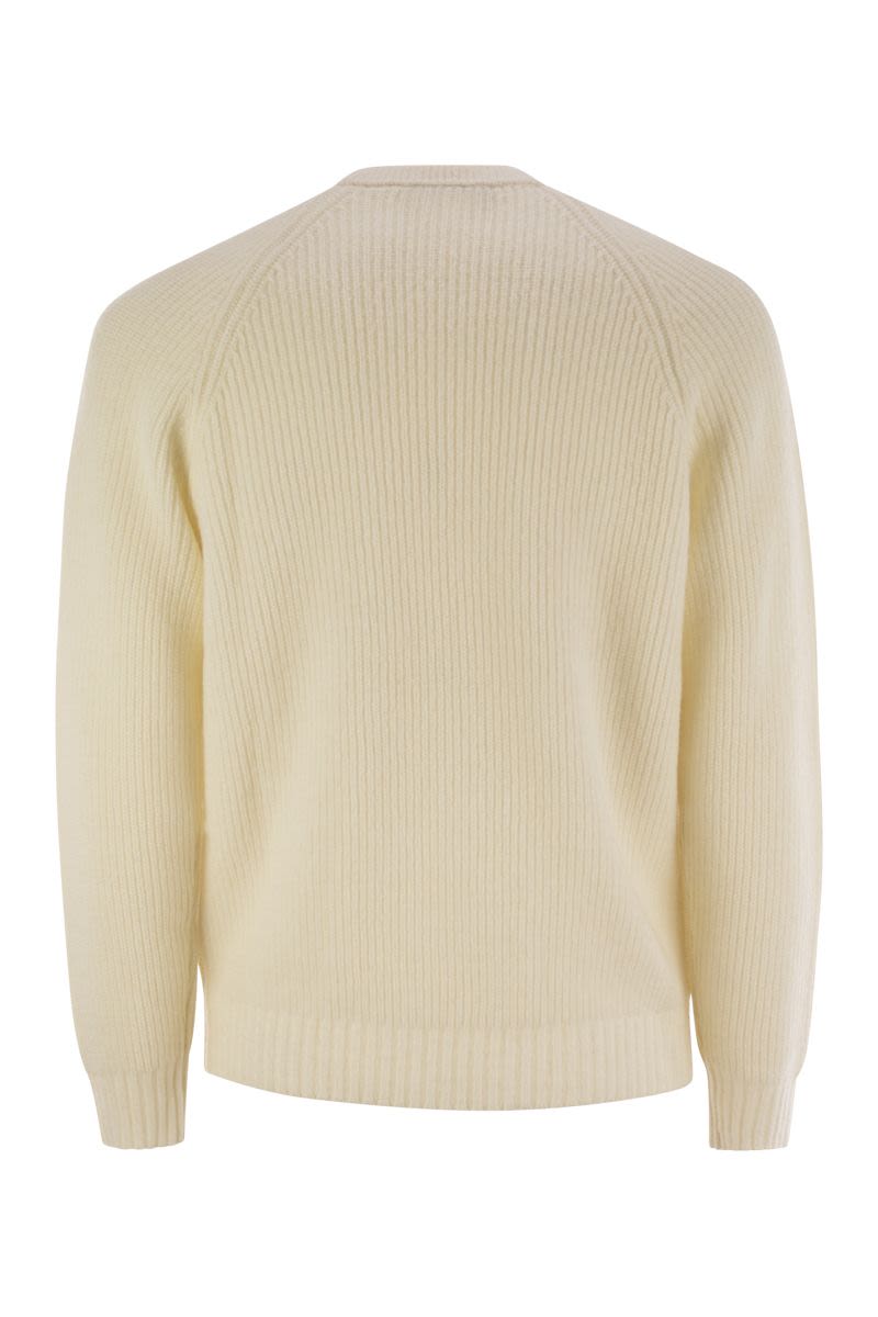 PESERICO Crew-Neck Rib Sweater