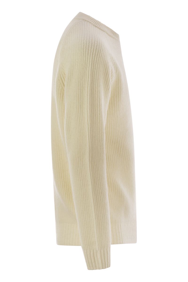 PESERICO Crew-Neck Rib Sweater