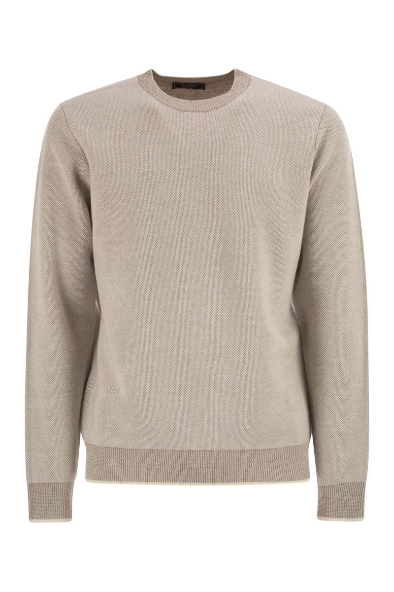PESERICO Wool and Cashmere Jumper - Crew Neck