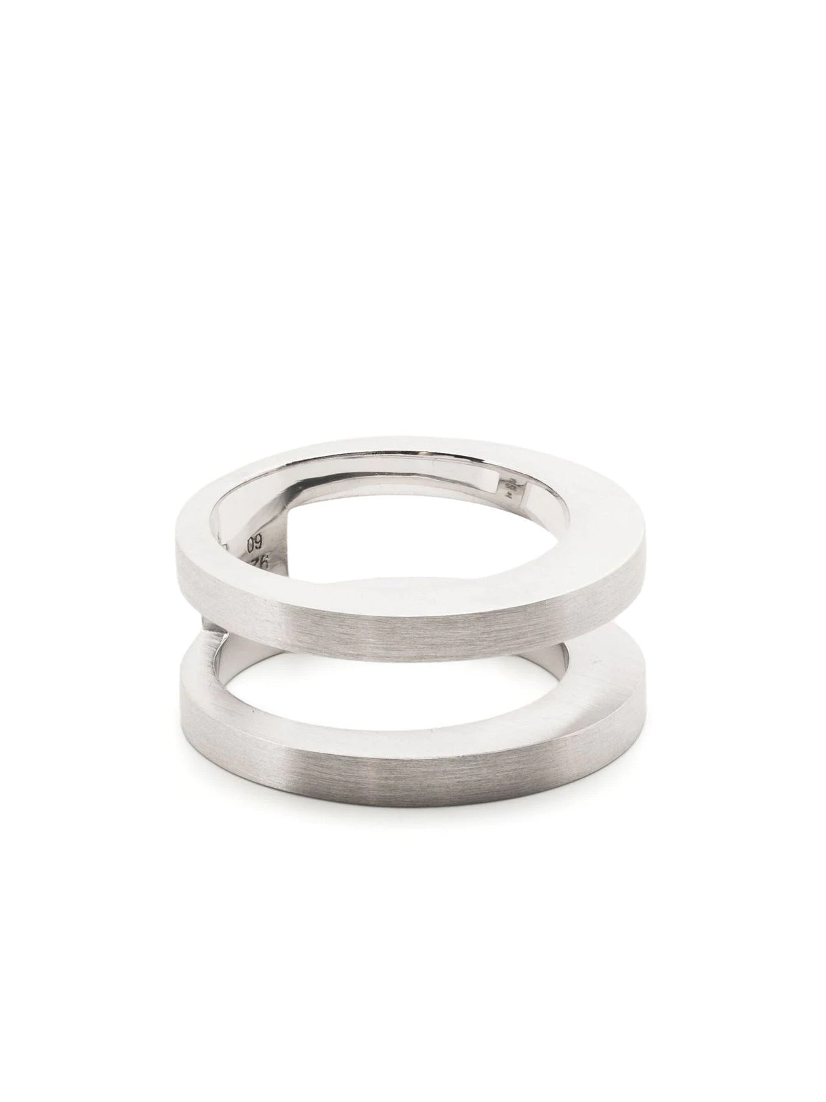 TOM WOOD Double Metallic Ring for Women